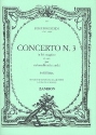 Concerto sol maggiore no.3 G480 per violoncello solo e archi partitura