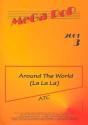 ATC: Around the world (la la la) - fr Klavier (mit Text) Einzelausgabe