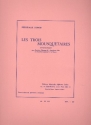 Les 3 mousquetaires divertissement pour hautbois, clarinette, saxophone alto (clarinette) et basson