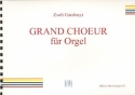 Grand choeur fr Orgel