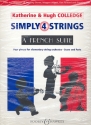 Simply for Strings A french suite 4 pieces for elementary string orchestra,  score and parts