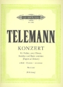 Konzert e-Moll fr Violine und Kammerorchester Partitur