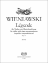 Legende op.17 fr Violine und Klavier