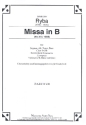Missa B-Dur für Soli, gem Chor und Instrumente Partitur