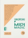 MIDI MAGIC 12: FUER GESANG UND KLAVIER    NOTEN UND MIDIDISC