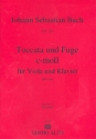 Toccata und Fuge c-Moll BWV911 fr Viola und Klavier