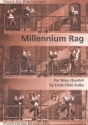 Millennium Rag for Brass Quartet Partitur und Stimmen
