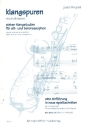 Klangspuren 7 Klangstudien fr Alt- und Tenorsaxophon Einfhrung in neue Spieltechniken