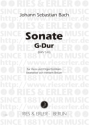 Sonate G-Dur nach BWV530 fr Viola und Orgel