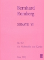 Sonate B-Dur op.38,3 fr Violoncello und Klavier