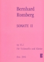 Sonate C-Dur op.43,2 fr Violoncello und Klavier