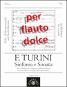 Sinfonia e sonata für 2 Sopranblockflöten und Bc