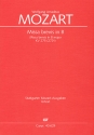 Missa brevis B-Dur KV275  fr Soli (SATB), Chor, 2 Violinen und Bc Partitur