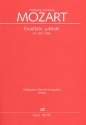 Exsultate jubilate KV165 (KV158a) fr Sopran und Orchester Partitur