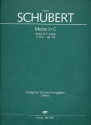 Messe C-Dur op.48 D452 fr Soli, Chor, Orchester und Orgel Partitur