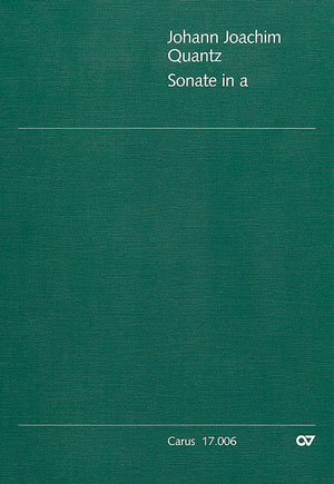 Sonate a-Moll QV1:147 fr Flte und Bc