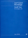 12 Trios op.189 fr Orgel