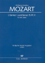 Missa lauretanae B.M.V. D-Dur KV195 fr Soli, Chor und Orchester Klavierauszug