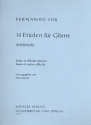 14 Etden fr Gitarre (Mittelstufe)