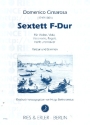 Sextett F-Dur fr Violine, Viola, Violoncello, Fagott, Harfe und Klavier Stimmen