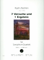 Sieben Versuche und ein Ergebnis fr 4 Saxophone (SATB) Partitur und Stimmen