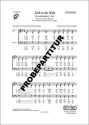 Zieh in die Welt f�r gem Chor (SAB) a cappella SINGPARTITUR (DT)