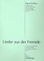 Lieder aus der Fremde op.15 fr Gesang und Klavier