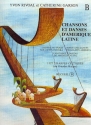 Chansons et danses d'Amrique latine vol.B pour 1-2 harpes celtiques (ou grandes harpes)