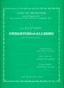 Andantino et allegro pour trompette et piano