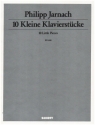 Zehn kleine Klavierstcke fr Klavier