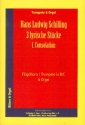 3 lyrische Stcke Band 1 (Nr.1) Consolation fr Flgelhorn (Trompete) in B oder C und Orgel