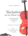 Variations sur un theme original op.3 fr Violoncello und Klavier
