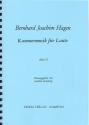 Kammermusik fr Laute und Streicher Faksimile (Partitur und 2 Stimmen)