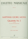 Streichquartett g-Moll Nr.5  Partitur und Stimmen