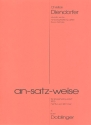 AN-SATZ-WEISE FUER 4 SAXOPHONE (SATB)  (1990)