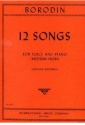 12 Songs for medium high voice and piano (en/ru) BASTABLE, GRAHAM, ED.