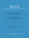 Konzert D-Dur Nr.3 BWV1054  fr Cembalo und Streicher fr 2 Klaviere