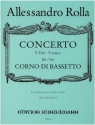 Concerto F-Dur fr Bassetthorn und Orchester fr Bassethorn und Klavier