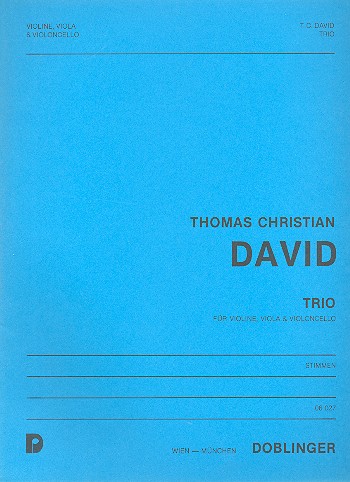 TRIO FUER VIOLINE, VIOLA UND CELLO STIMMEN