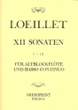 12 Sonaten op.4 Band 2 (Nr.7-12) fr Altblockflte und Bc Faksimile