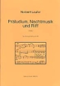 PRAELUDIUM NACHTMUSIK UND RIFF FUER SAXOPHONQUARTETT PARTITUR+