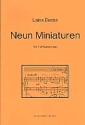 9 Miniaturen fr 1-2 Klarinetten Spielpartitur