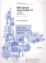 Miniature Jazz Suite no.1 fr 4 Saxophone (AATB) Partitur und Stimmen
