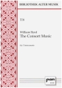 The Consort Music für 3 Instrumente 3 Partituren