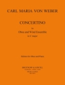 Concertino for oboe and wind for oboe and piano