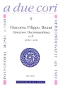 Canzone decimasettima a 8 fr 8 Instrumente in 2 Chren (SATB/SATB) Partitur und Stimmen