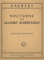 Nocturne and allegro scherzando for flute and piano