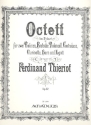 Oktett B-Dur op.62 fr Klarinette, Horn, Fagott, Streichquartett und Kontraba,  Stimmen