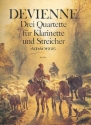 3 Quartette op.73 Fr Klarinette und Streichtrio Stimmen