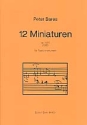 12 Miniaturen op.1655 fr Tasteninstrument